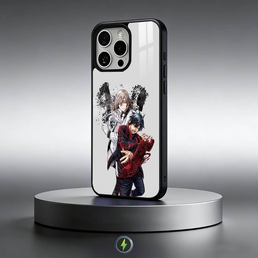 T-Tougen Anime A-Anki Handyhülle Für iPhone17,16,15,14,13,12,11 Plus,Pro Max Magnetisch Für Magsafe Kabelloses Laden