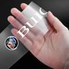 4Pc Car Threshold Protector Transparent Decorative Badge 3D Stickers For Buick Regal Lacrosse Avenir Envision Electra Anthem Cascada Avista Riviera