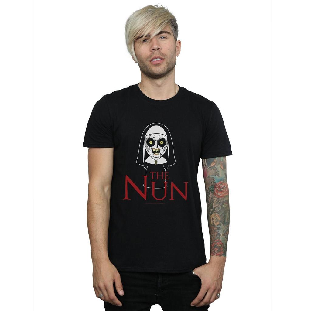 The Nun Mens Chibi Scare T-Shirt