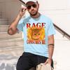 Funny T Shirt Rage Consumes Me Tshirt For Unisexs Unisexs Kitten Graph Tee Casaul Crewne Short Sve 2026 New Model Shortsleeve Crew
