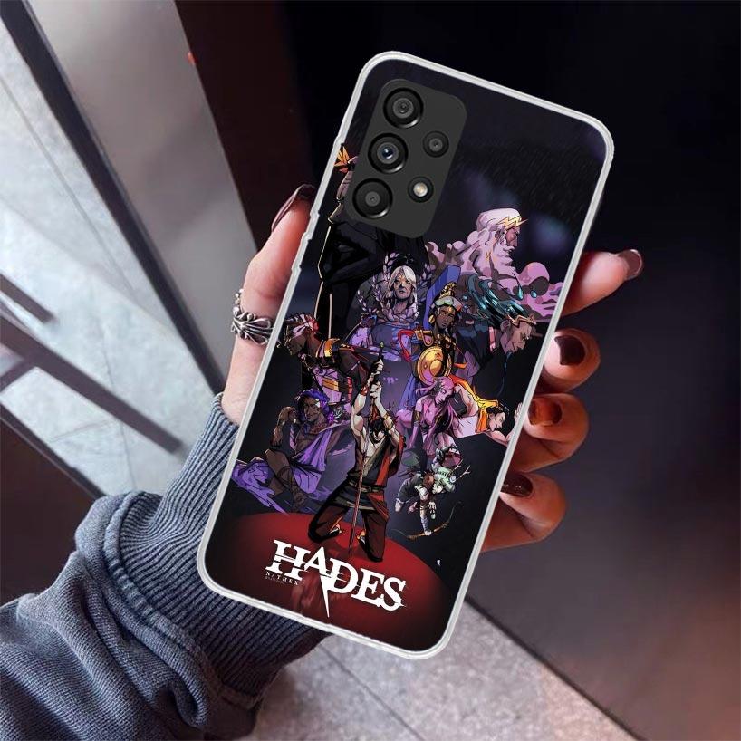 Game Hades Action Phone Case For Samsung Galaxy A52 A51 A50S A32 A22 A12 A02S A72 A71 A31 A70 A30S Note 20 Ultra 10 Plus S10 Gal