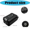 Battery Adapter with Slide-On Battery Dock, 21V Input to 5V Output, LED Work Light, and Button Control for Home and Field Work Use