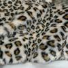 Tiskový plyšový syntetický kožušinový látka Leopardí potisk Tygr potisk Zebra Kostým na vystoupení Umělá kožešina Oblečení Koberec Domácí látka