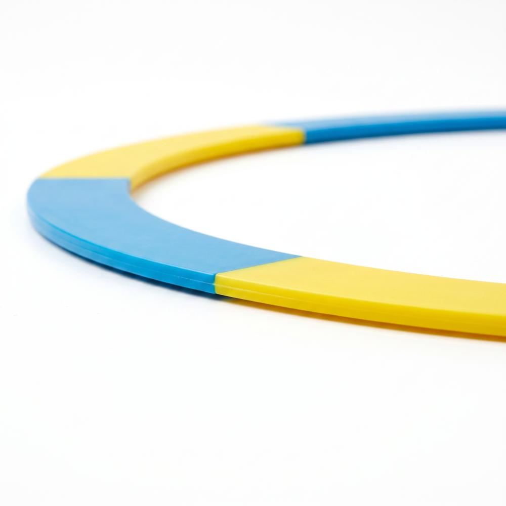 Silicone Material Putting Practice Ring Waterproof Golf Training Aid Golf Target Circle Outdoor синий/жёлтый