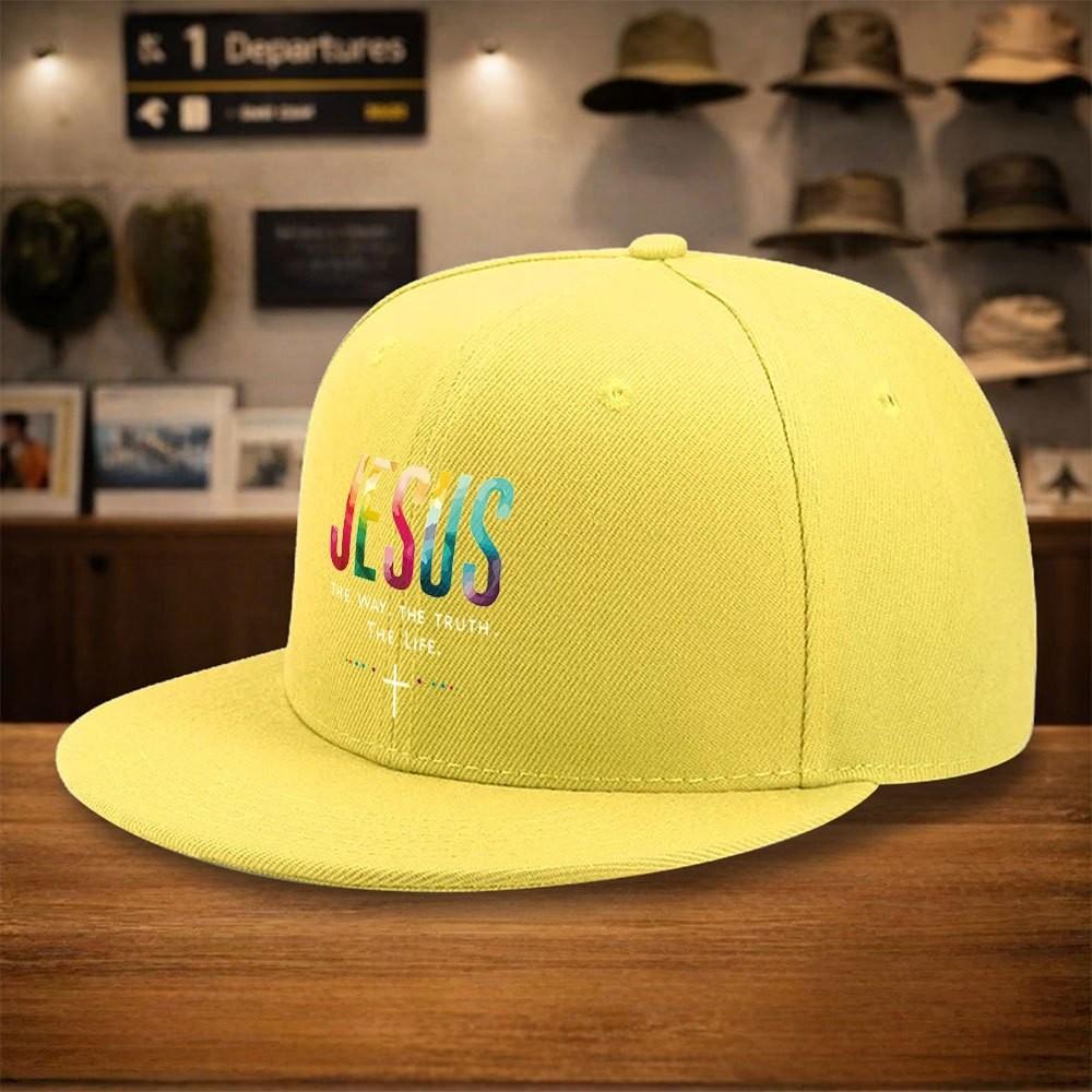 Jesus Der Weg Die Wahrheit Das Leben Baseballkappe Polyester Verstellbar Street Fashion Hut