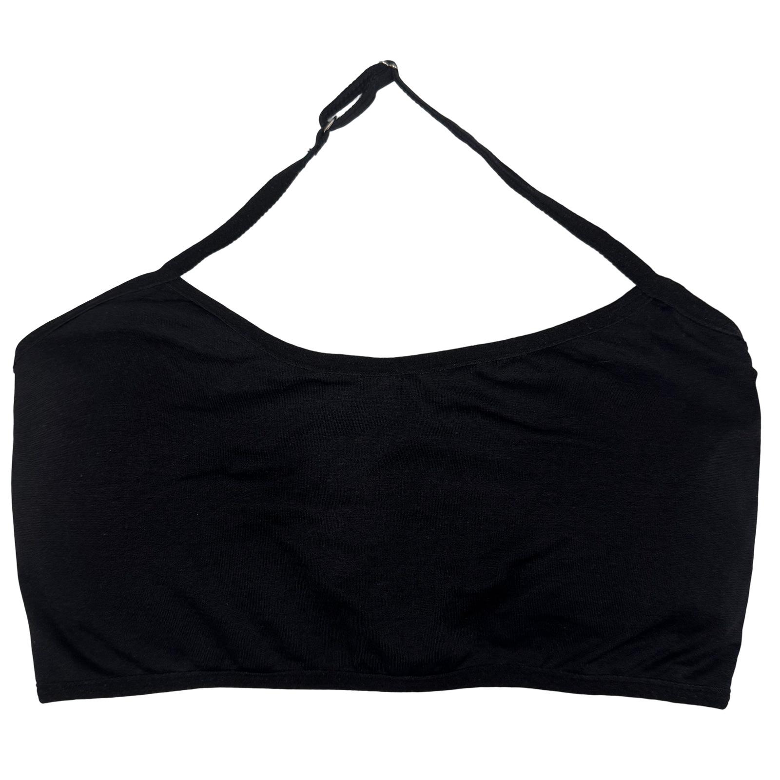 Zeriluna Cross Back Sports Bra: Elastic, Breathable, Soft, Comfortable Fit. Small чёрный