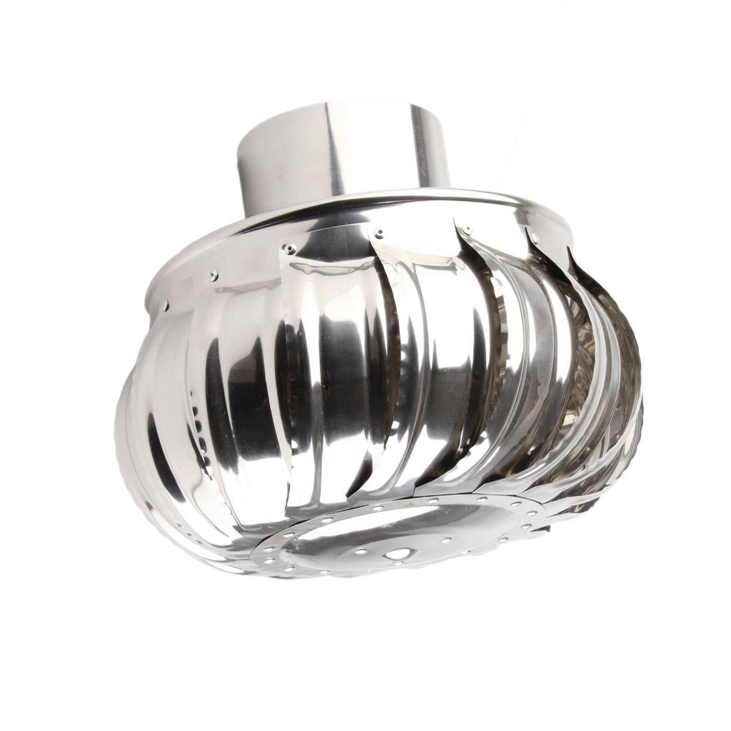 Roof Ventilator Automatic Silent Stainless Steel Pipefit Roof Ventilating Fan Wind Turbines Air KTJ