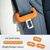 2pcs Car Seatbelt Buckle Cover For ZEEKR 001 007 X 2025 2025 2025 Suede Seat Belt Buckle Protective Cover Interior Accessories