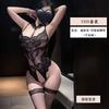 Yiyue erotic underwear sexy royal sister waist lace seduction onesie women's perspective uniform flirting pajamas 1111