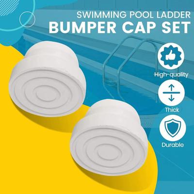Poolleiter Puffer für Einbaubecken Leiter Stopper Kappe Passend für 1,9 Zoll