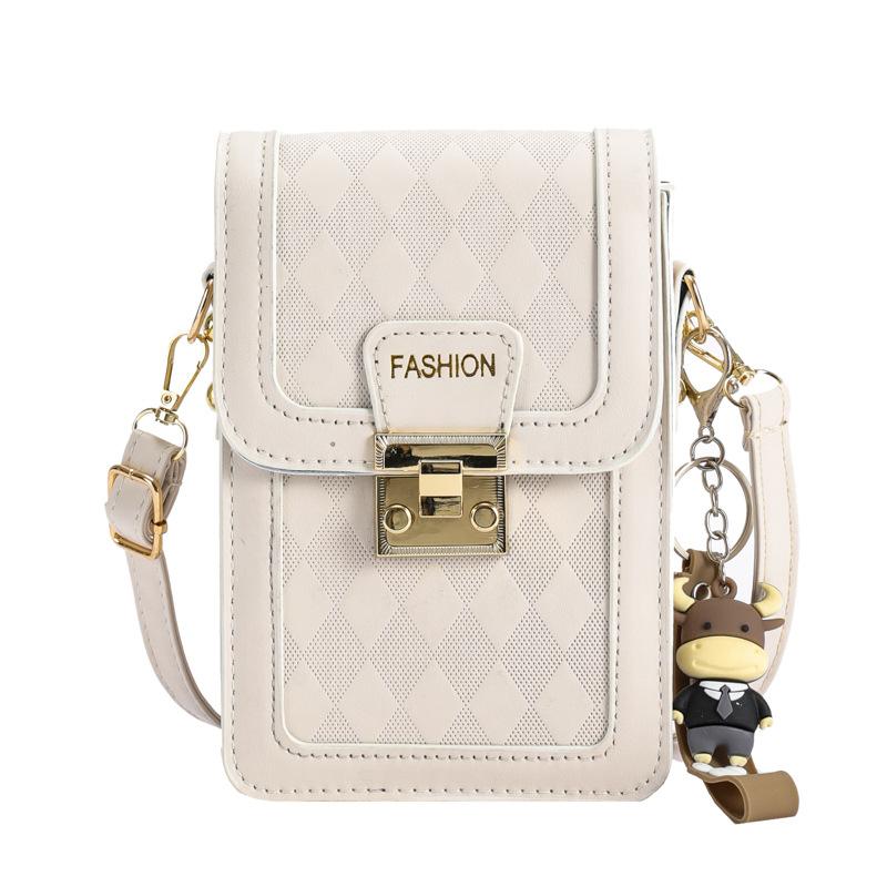 

Маленькая квадратная сумка женская ромбовидный узор сочетание цветов на плечо сумка-мессенджер простая мини женская сумка для мобильного телефона модная сумка-мессенджер single bag