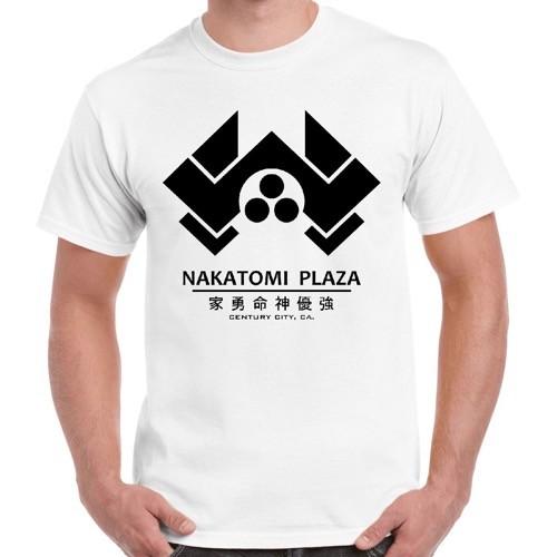 Nakatomi Plaza Die Hard 80s Film Classic Movie Cool Vintage Retro T Shirt 1208