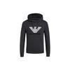 Logo Embroidered Knitted Hoodie Men Hoodies Black 3H1M87-1J07Z-0999