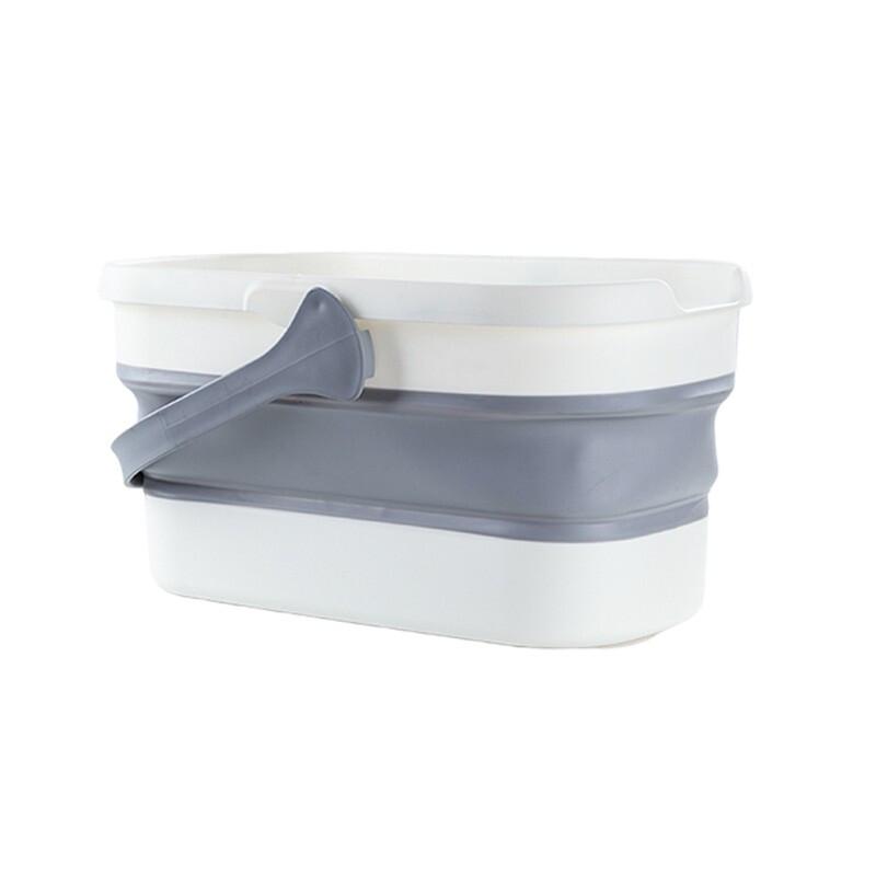 Foldable Rectangular Plastic Multi-use Bucket