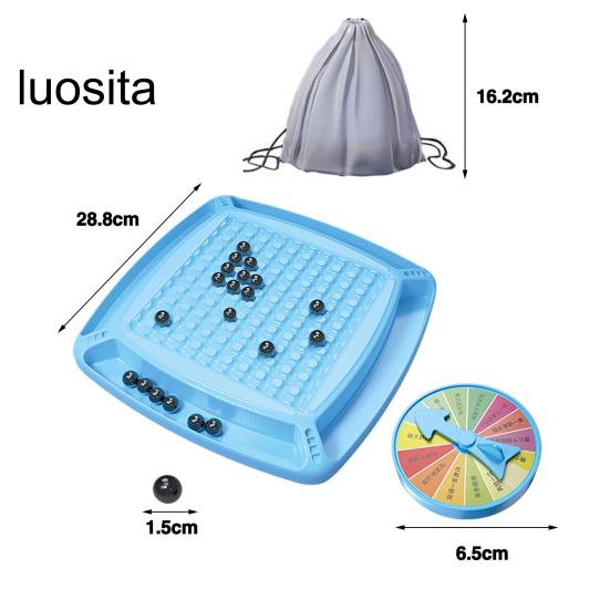 1 Set Interactive Magnetic Chess Game, Enhance Logical Thinking, Spatial Understanding, Fun Desktop Toy for Kids