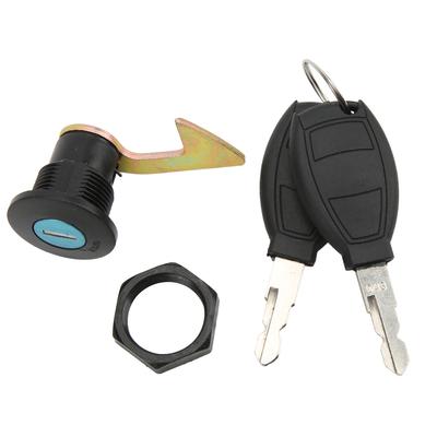Scooter Fitting Tail Lock Aluminum Plastic Universal for Electric Motorcycles Storage TrunkC Bent