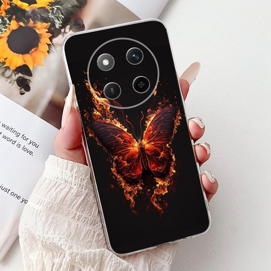 For Honor X9C Case Magic 7 Lite BRP-NX1 New Luxury Painted Cover Soft Slim Phone Case For Honor Magic7 Lite HonorX9C Smart Shell