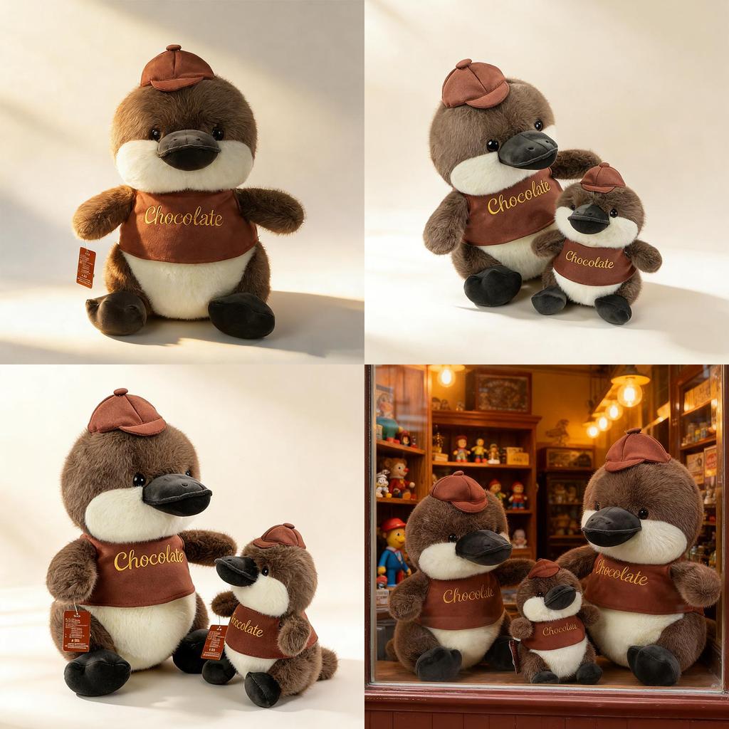Cute Platypus Plush Toy With Sleep Pillow For Kids And Teens