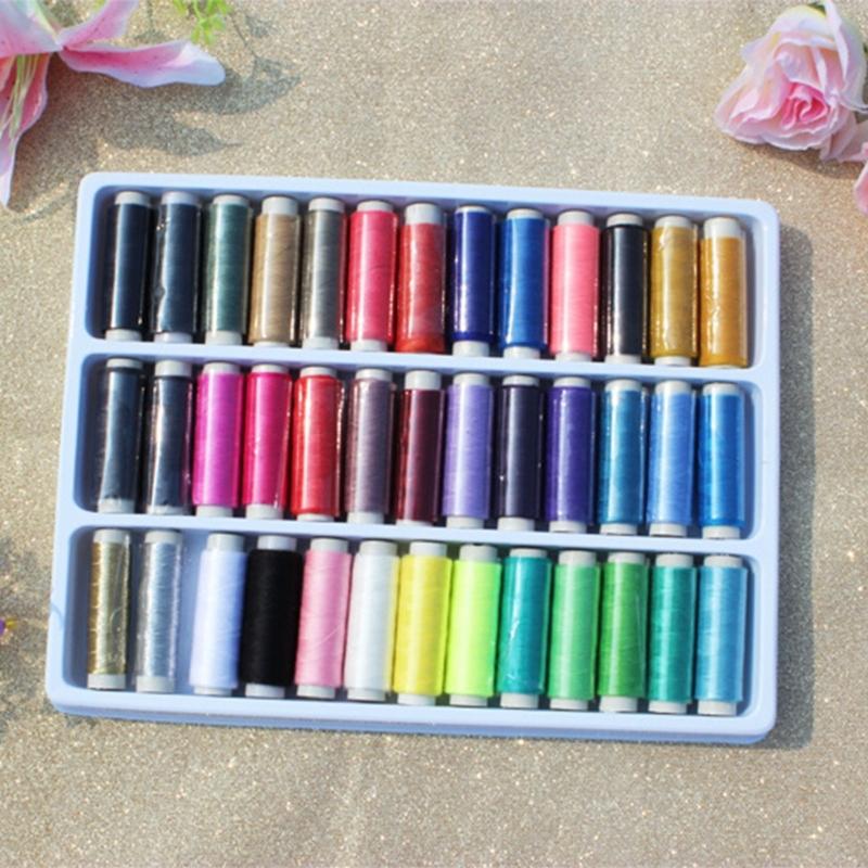 39 Spools of Embroidery Thread 109Yards Per Spool Sewing Thread for Hand Stitching Sewing Machine Needlework Craft