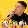2/3Pcs Creative Cigarette Shaped Plastic Pipe Decompression Toys Bubble Cigarette Packs Cigarette Accessories Holiday Gifts