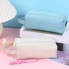 DYS Pencil Case, with Easy Grip Handle Design, Large Capacity Pen Durable Oxford Pouch, for Kids Art School Supplies Stationery