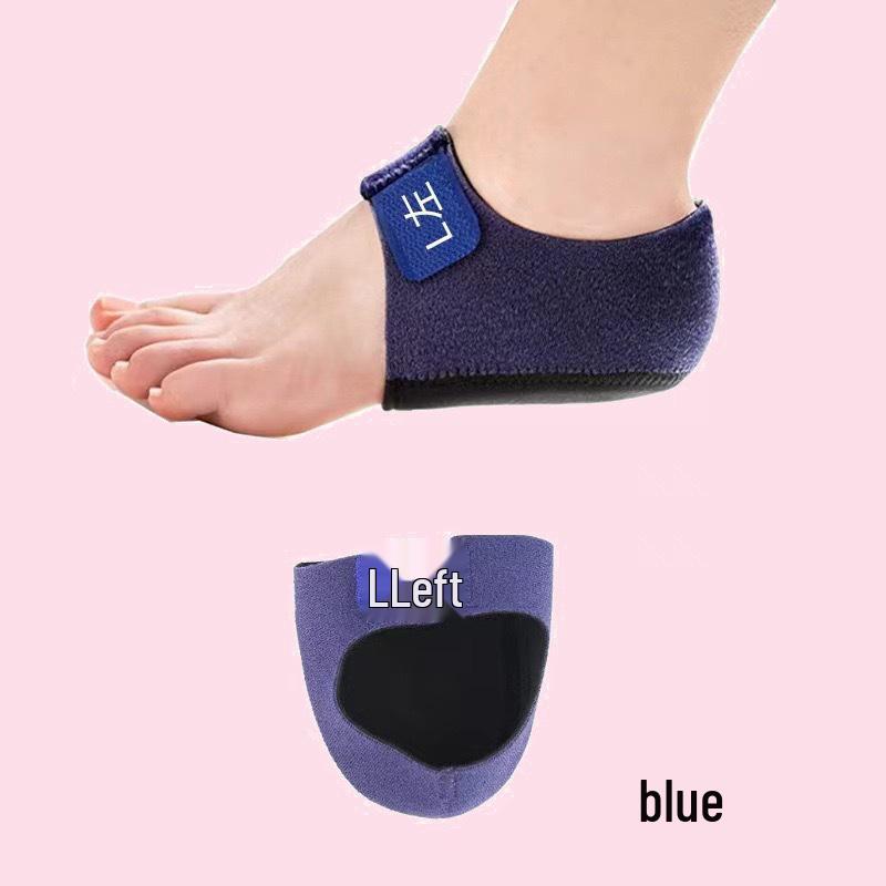 

Cross-Border Silicone Heel Protector and Shock-Absorbing Sleeve with Velcro Strap Large (L)