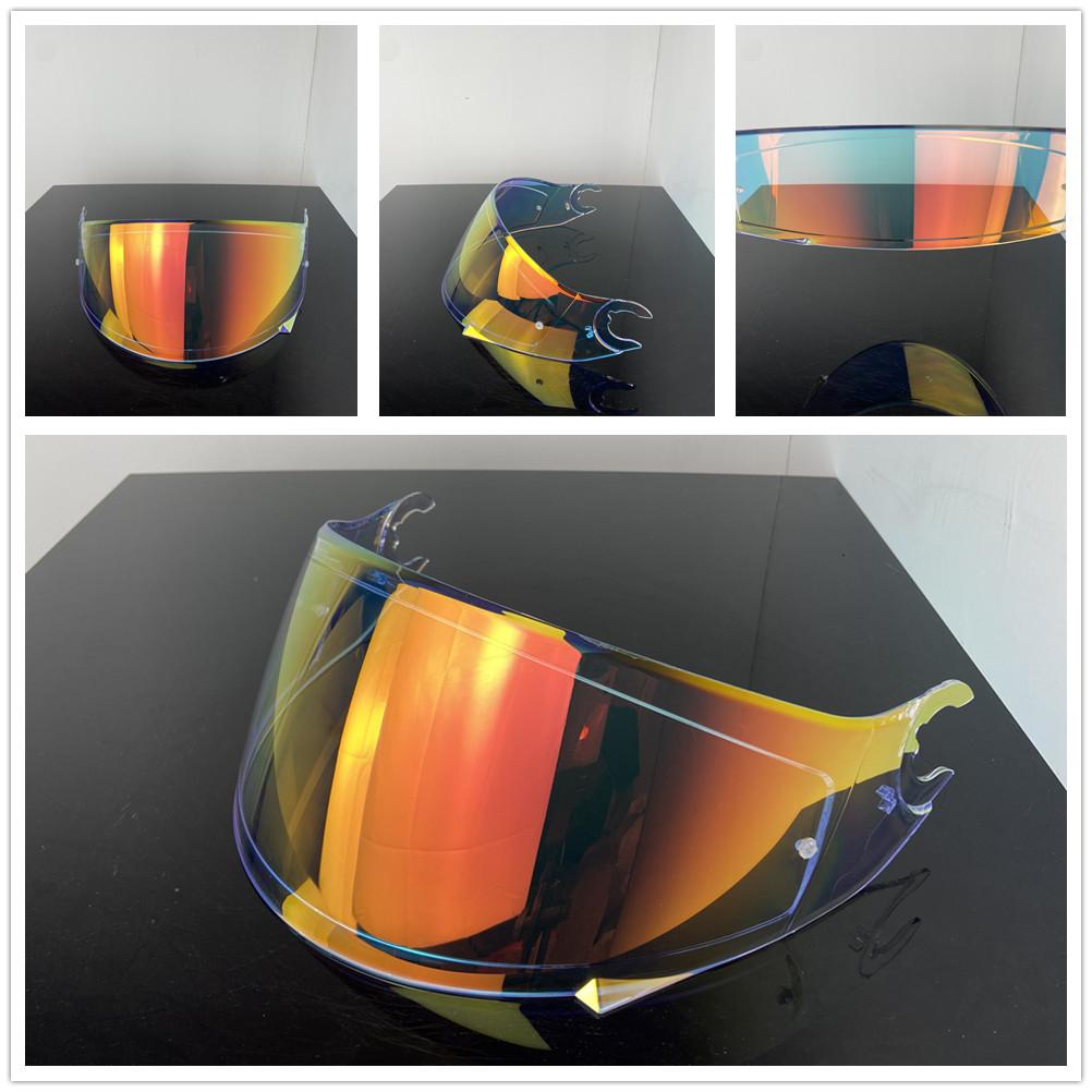 SPARTAN CARBON Visors for SHARK Spartan/D Skwal 2 Motorcycle Helmet Visors UV Protection Electroplated Visera Casco Moto