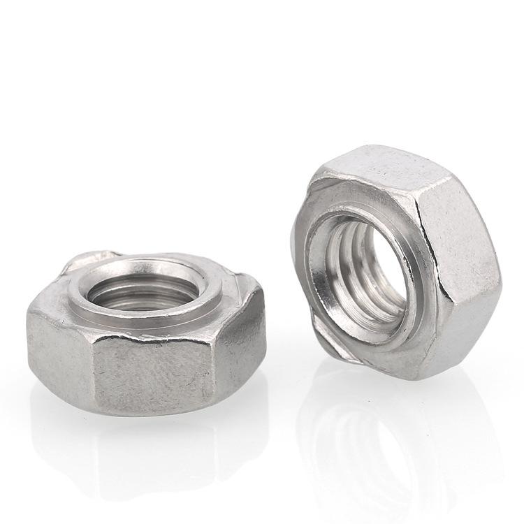 304 Stainless Steel External Hex Weld Nut