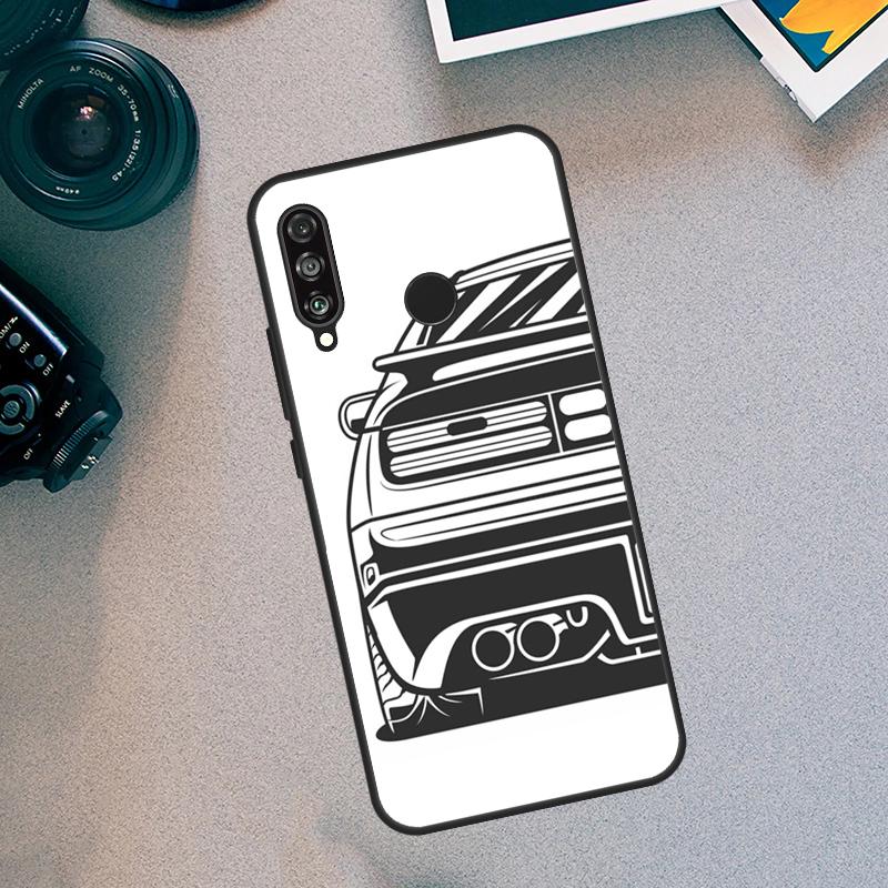 JDM Car For Huawei Nova Y70 Y91 Y72 Y73 Y60 Y90 Y61 8i 7i 11i 12i 12s 9 10 SE P20 P30 P40 Lite Case
