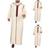 Herren Muslimische Roben Langarm Islamisch Naher Osten Dubai Thobe Saudi Arabien Robe