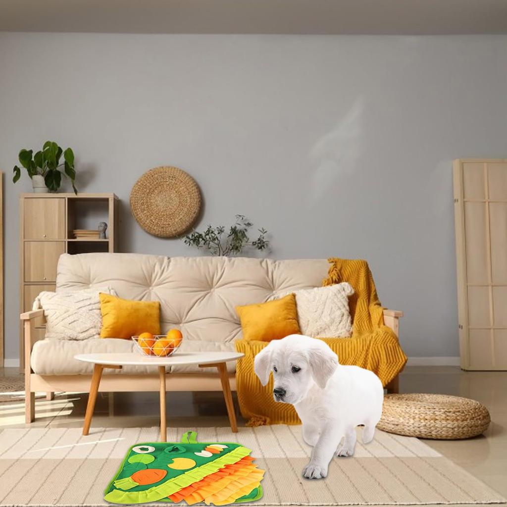 Interactive Snuffle Mat Lick Mats for Pets and Puppies Mental Stimulation and Slow Feeding Training Pad