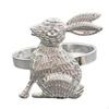 Hare Napkin Holder Alloy Construction Bunny Cute Crafted Metal Serviette for Party Hosts,