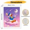 Disney Digital Oil Painting Art Kit Donald Duck Magic Cloud Handmade Coloring Painting Home Decor