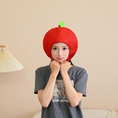 Roztomilá ovocná čepice dekorace teplá krycí čepice cosplay pódiové vystoupení kreslená