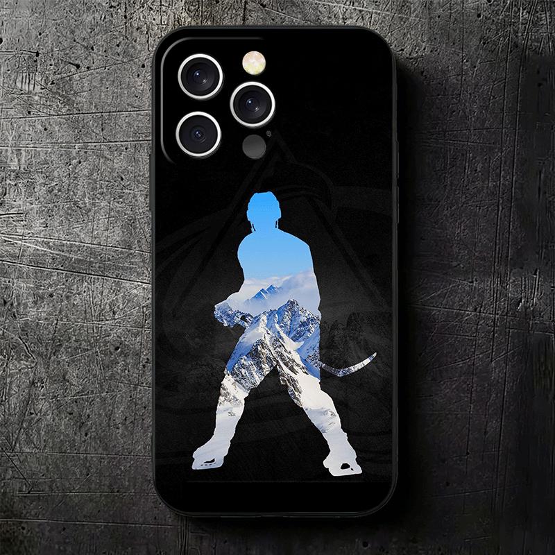 Ice Hockey Rink Sport Soft Phone Case for iPhone 16 16E 17 Air 15 Pro Max 14 Plus 13 Mini 11 12 7 Black Cover Back Shell