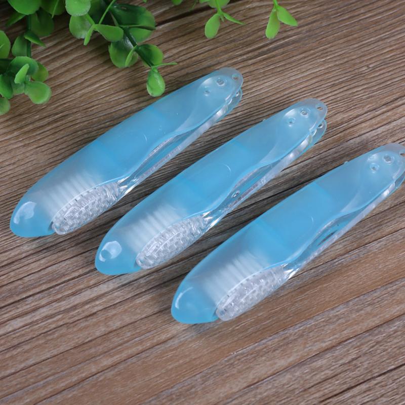 1Pc Portable Disposable Foldable Travel Camping Toothbrush Tooth Oral Cleaning Tools