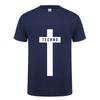 TECHNO CROSS PRINTED T SHIRT MEN Male Short Sleeve Crewneck Cotton TShirt Man Clothing Trend Casual Slim Fit Summer Tops Tees