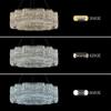 Luxurious Crystal Chandelier: Stylish, Creative & Modern Lighting Fixture for Living Room or Restaurant (2025 New Model)