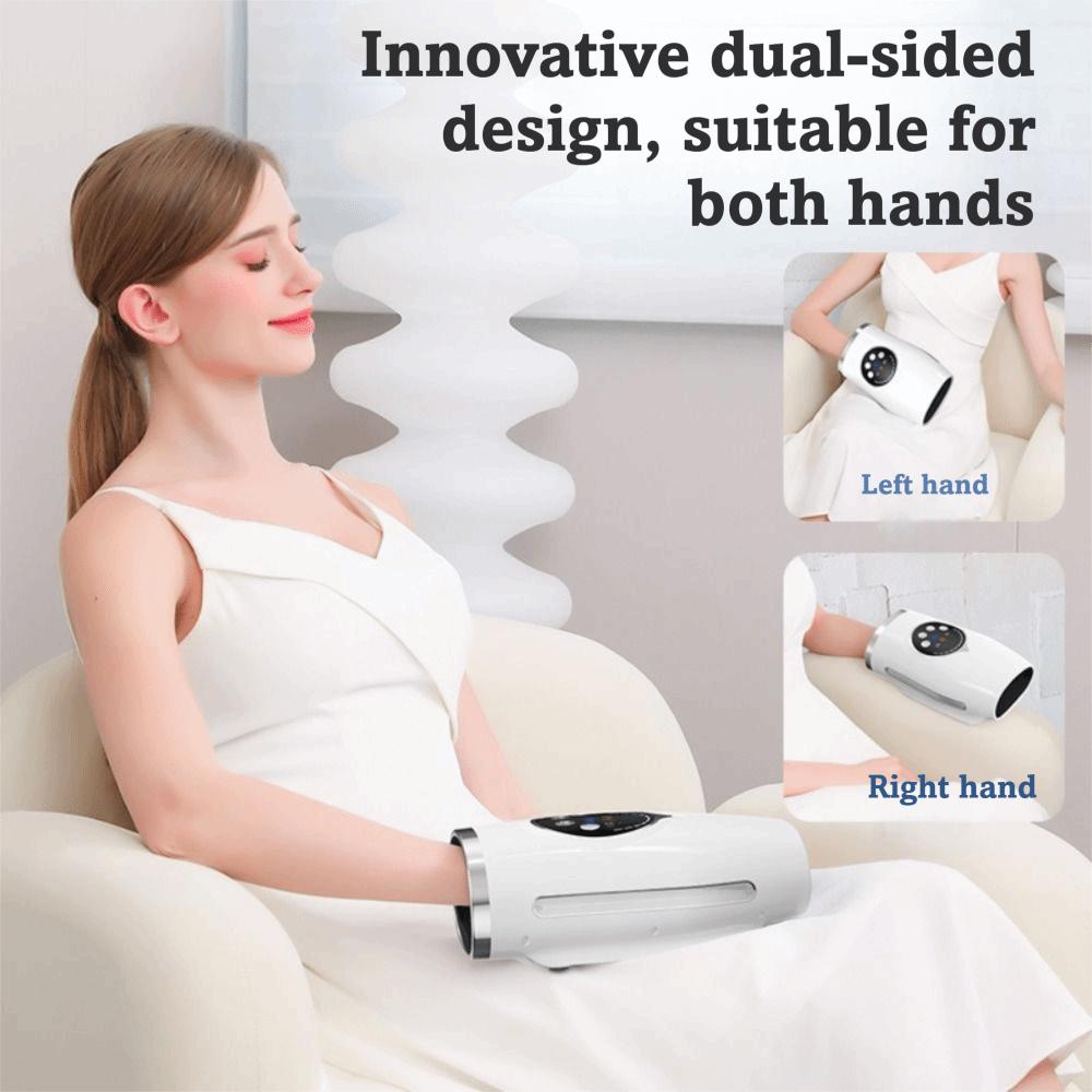 Multi-Function Heated Hand Massager Air Compression Massager for 3.7v/2000mAh Office Use