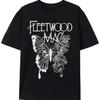 Maglietta Fleetwood Mac - Ispirazione Vintage, T-shirt Grafica Musicale, Maglietta Band Rock,
