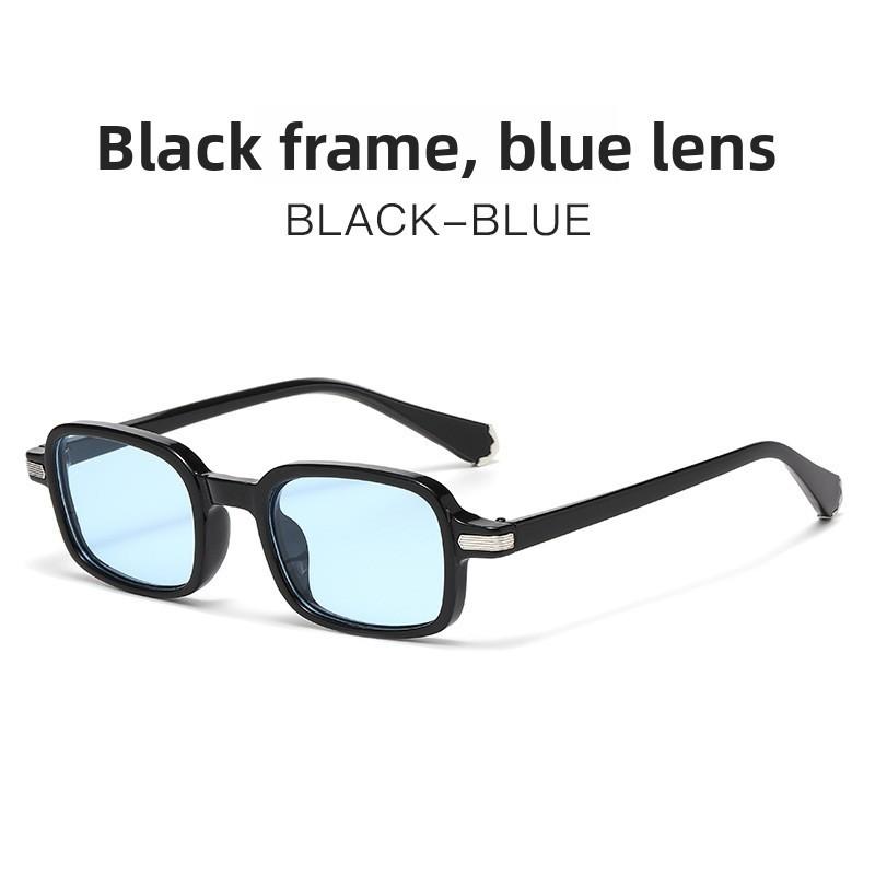 Fashion Square Sun Glasses With Uv400 Protection For Outdoor Travel And Party Use