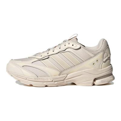 Spiritain 2000 Comfortable Fabric Non-Slip Wear-Resistant Breathable Low-Top Casual Running Shoes Women Sneaker Beige HP2630