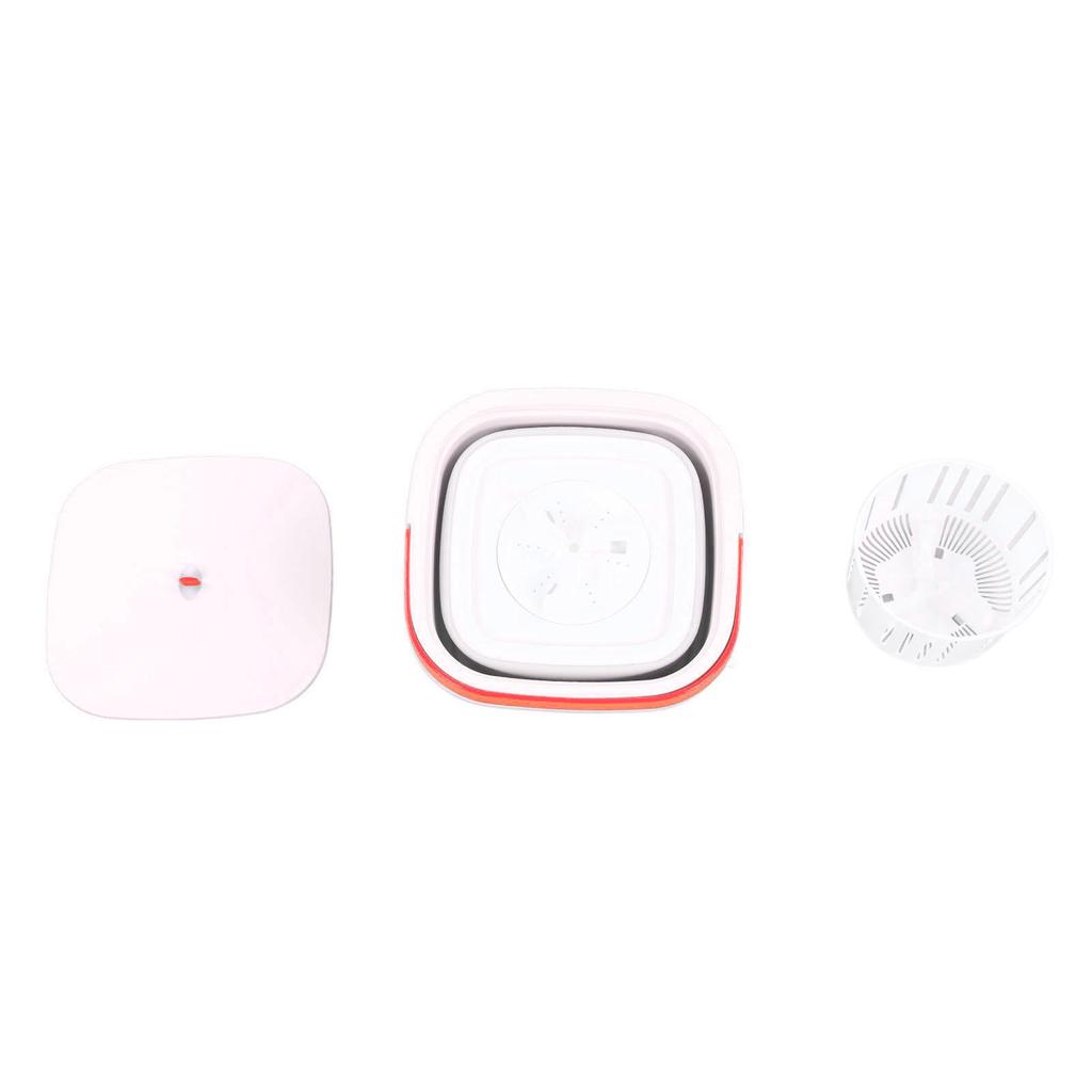 Mini Washing Machine Foldable Small Washing Machine Wash and Dry with Drain Basket for Kids Clothes Underwear Apartment