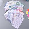 A6 Binder Budget Planner Organizer 6 Ring Binder Marble Envelopes Pockets And 12 Pieces Expense Budget Sheets