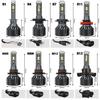 Car Headlight H1 H4 H7 LED H8 H11 9005 HB3 9006 HB4 9012 Hir2 9008 H13 Led Bulb Canbus Automobile Kit H7 Turbo Fog Lamp