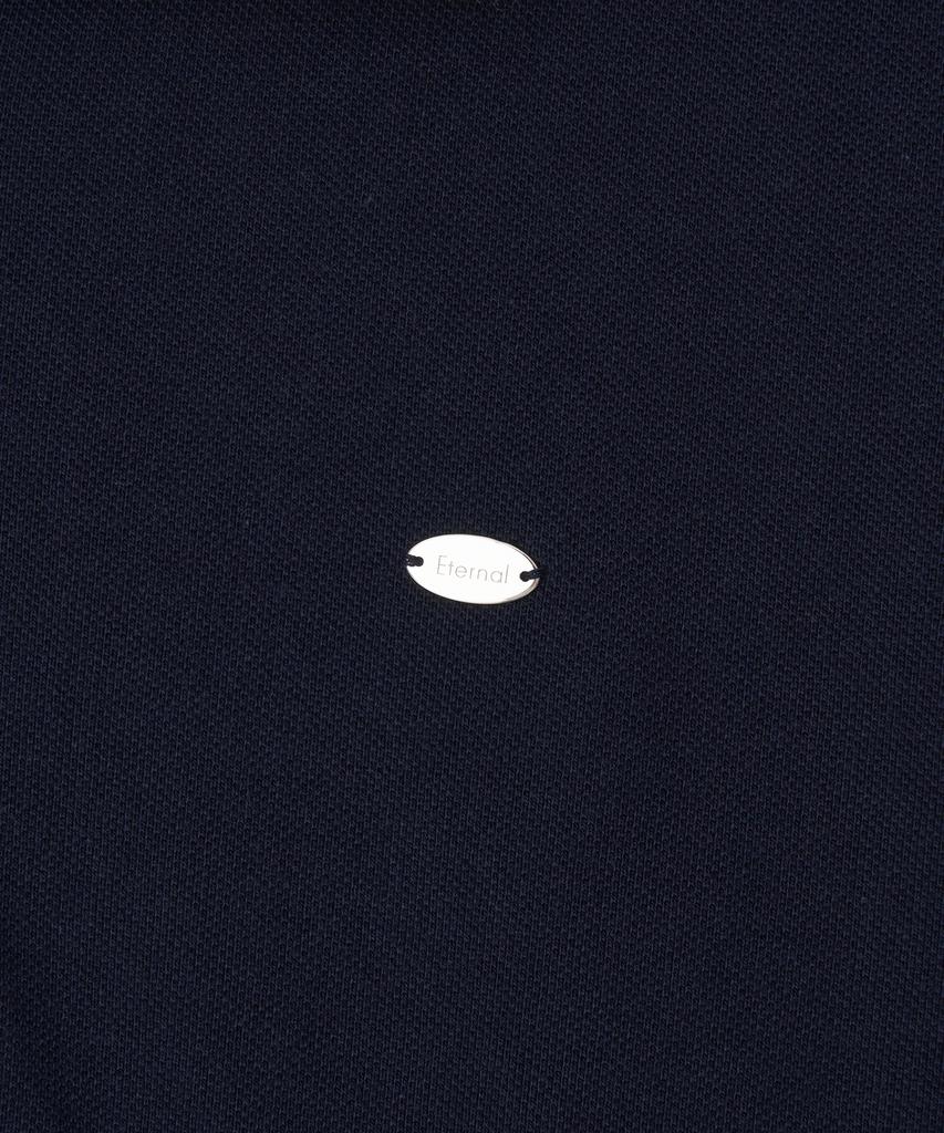 Iteoneolmomeonteu Classic Picket T-Shirt - Navy