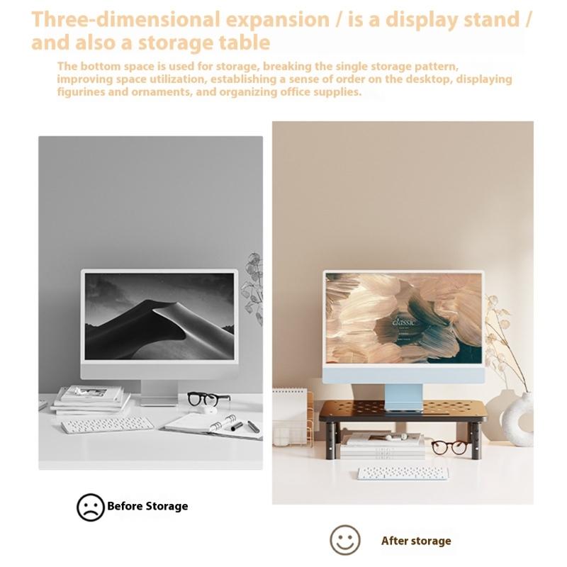 Effizienter PC-Laptop-Ständer mit 3stufiger ergonomischer Verstellung und Kühlplattform verbessert die Organisation des Schreibtisches