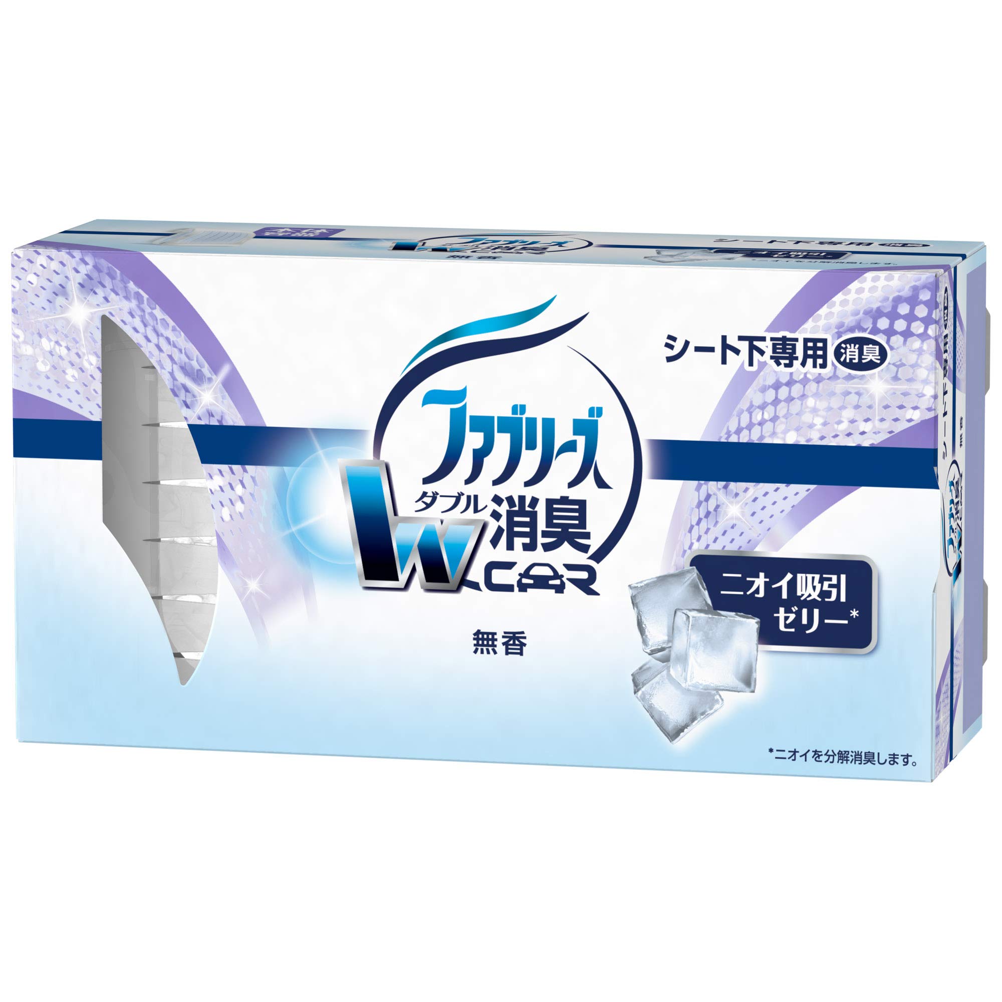 Febreze Deodorizing Air Freshener for Cars, Free-Standing, Unscented, 130g One Size