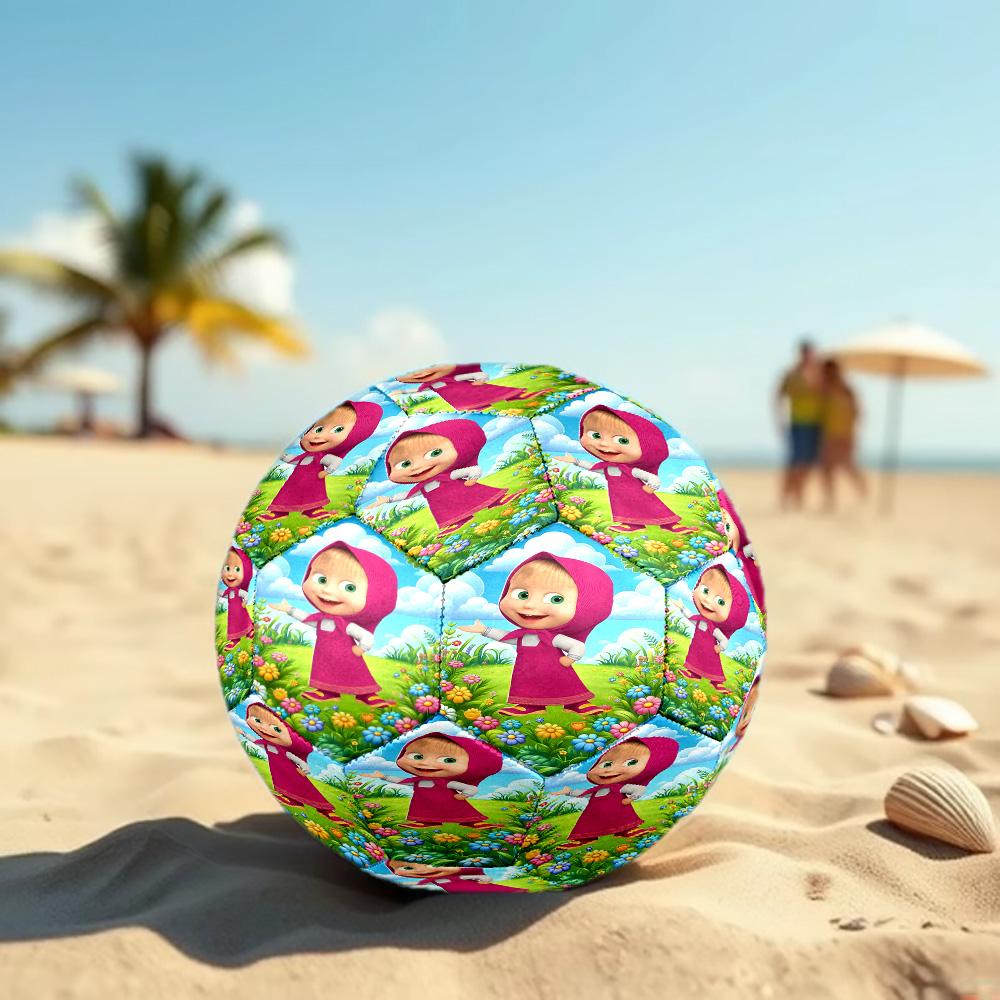 Animazione a cartoni animati Dimensioni di stampa 5 Pallone da calcio, Pallone da calcio standard per partite sportive e allenamenti di squadra, Regalo ideale per i tifosi di calcio