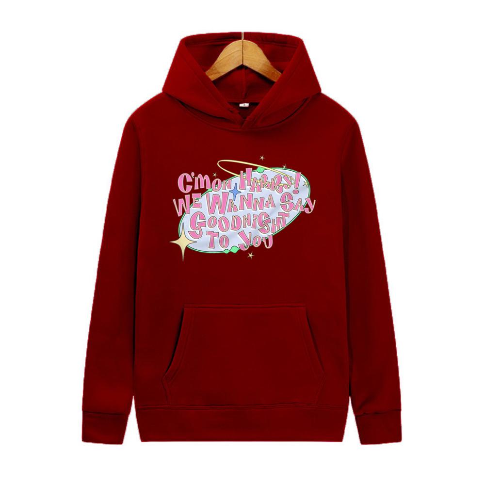 Unisex As It Was Music Hooded Sweatshirt TPWK Come On Harry We Wanna Say Goodnight To You Hoodie Love On Tour Retro Women Y2K Hoodies